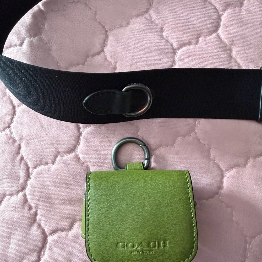 Coach Camouflage and Black Crossbody and/or Belt Bag - Picture 2 of 7